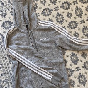 Adidas zip up hoodie